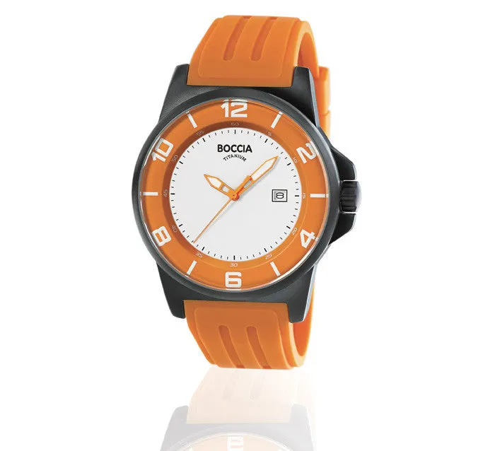 3535-41 Mens Boccia id. Titanium Watch