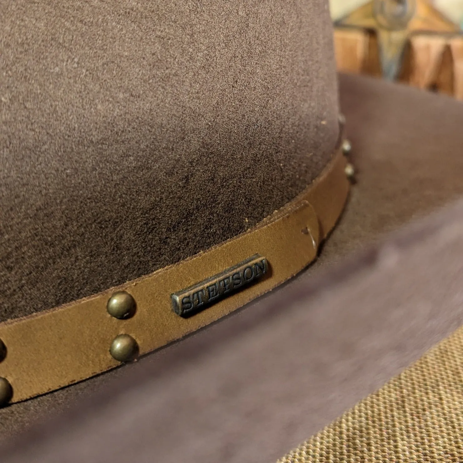 4x Buffalo Felt Hat the "Seminole" by Stetson SBSEMI-9G4023