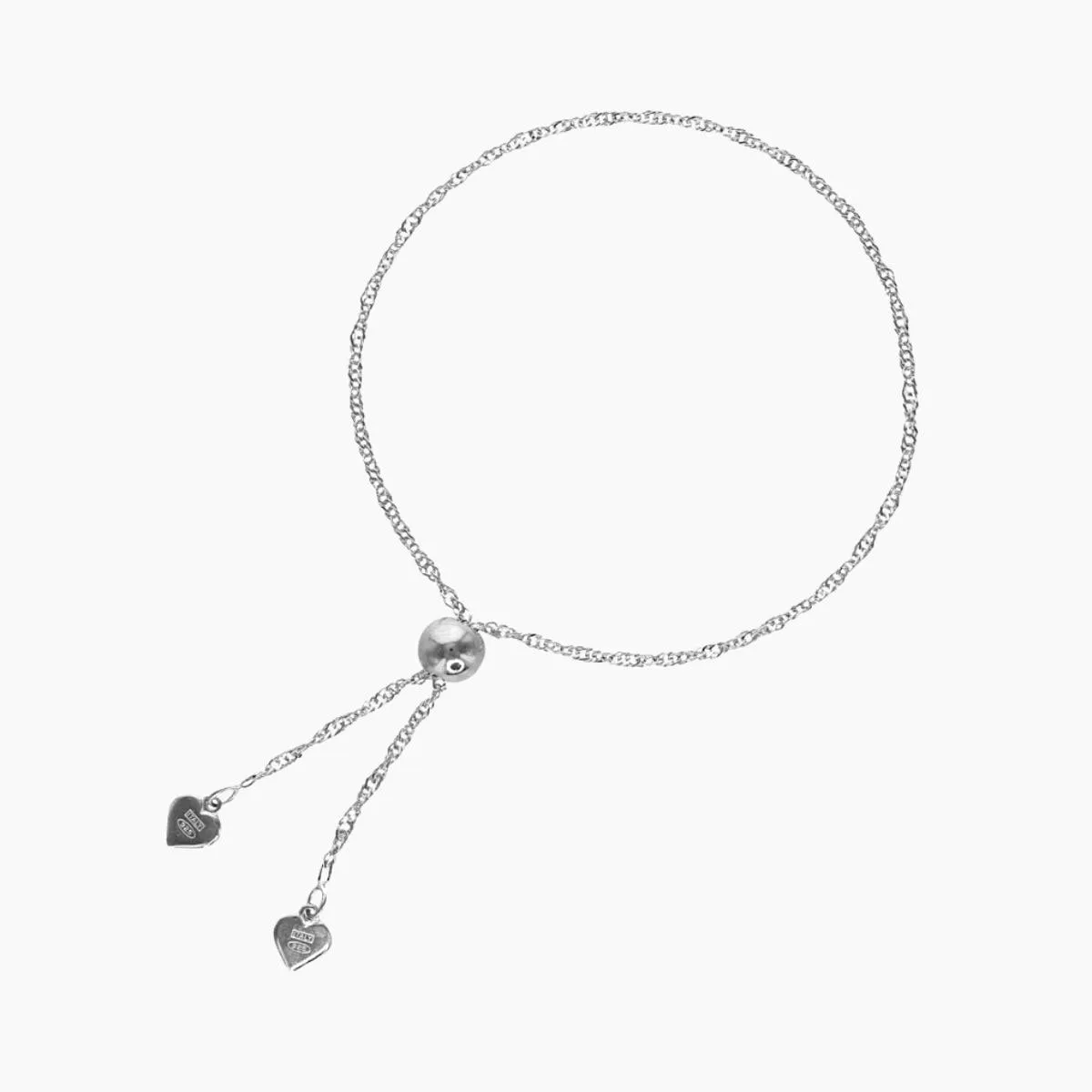 Adjustable Milano Twist Sterling Silver Friendship Bracelet (Silver)