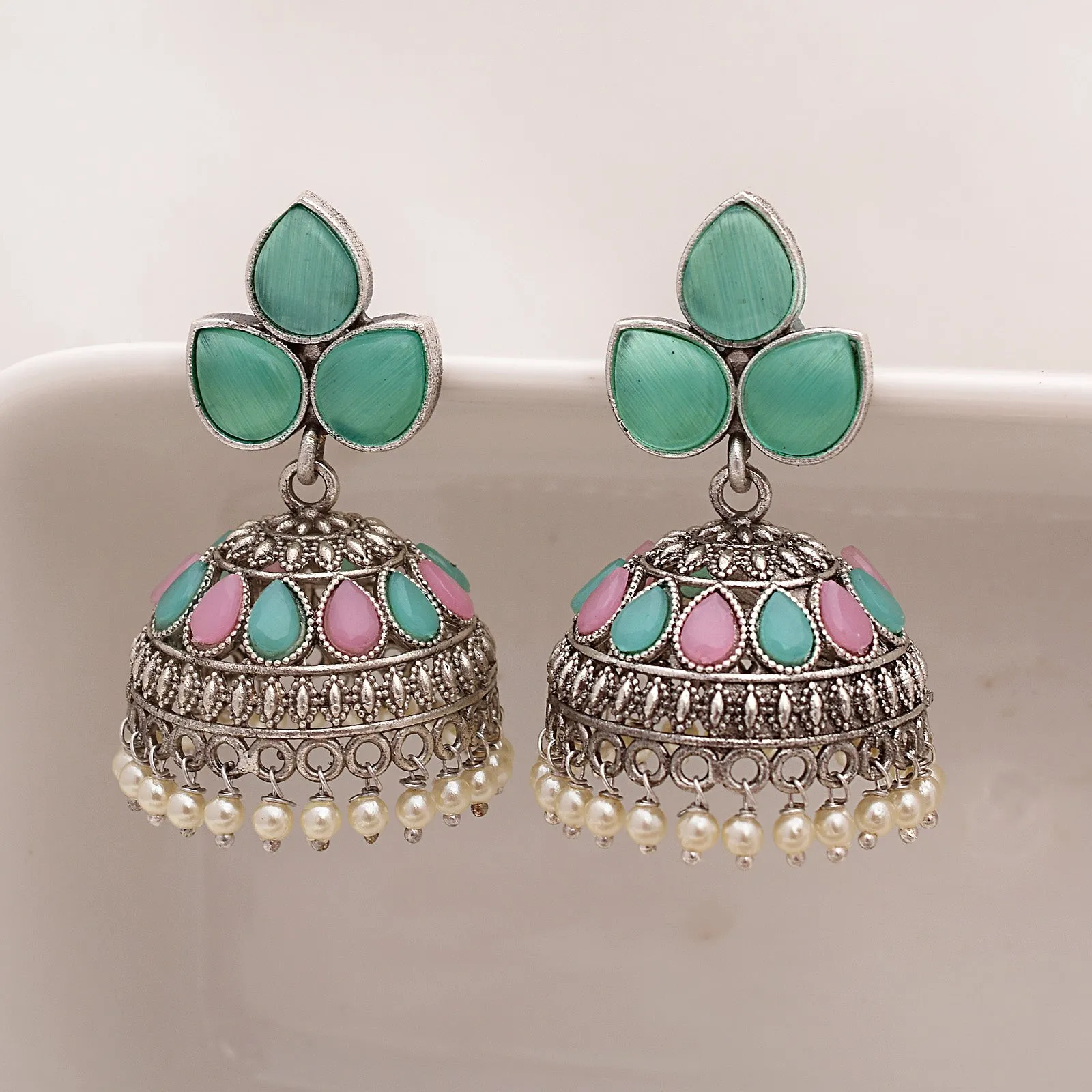 Annabelle Jhumki Earrings - wxo