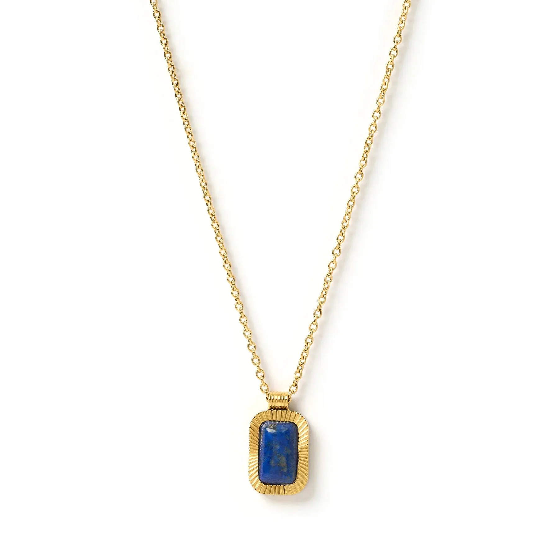 Arms of Eve Teo Gold Necklace - Lapis