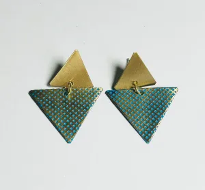 Blue Ovi Earrings (DO10)