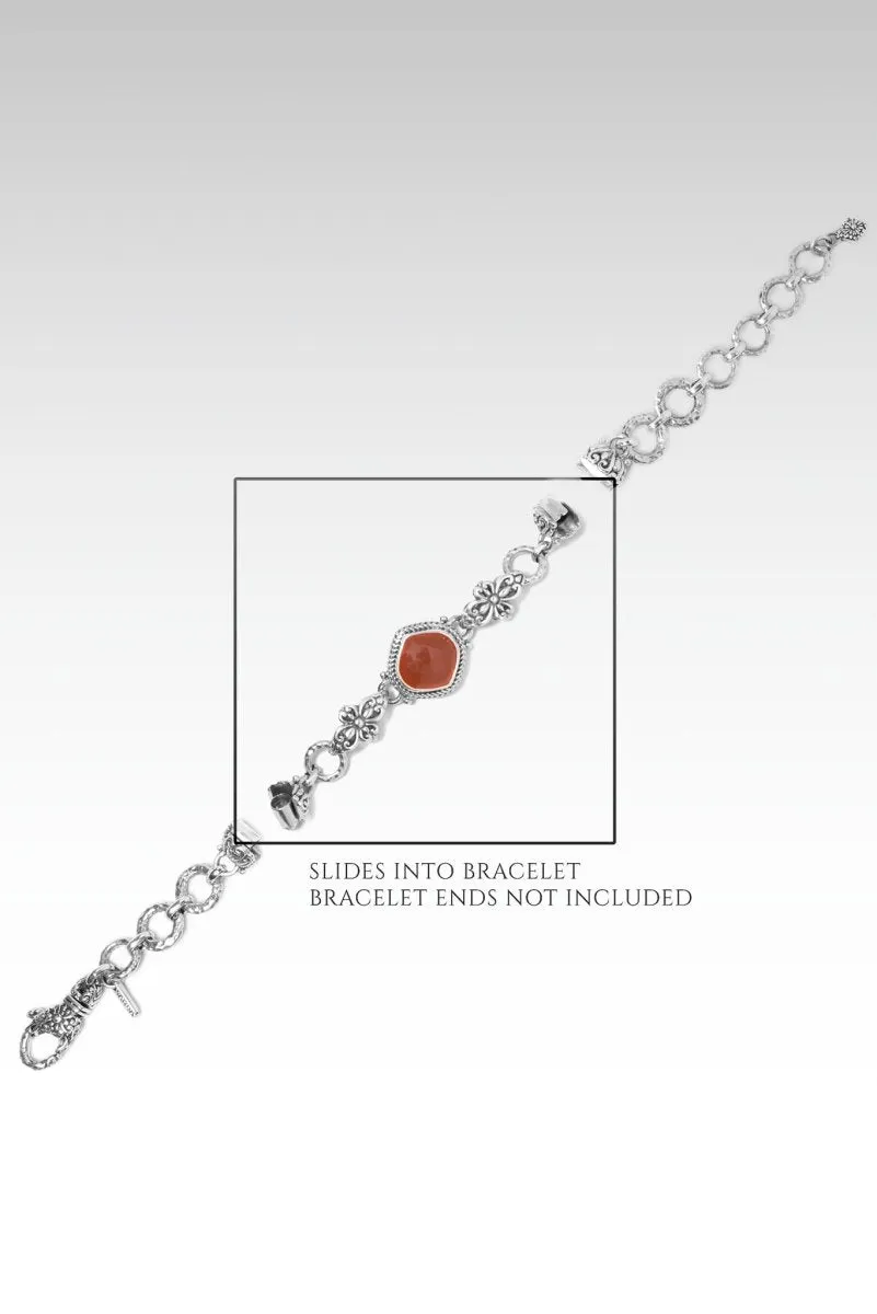 Bracelet Component™ in Carnelian