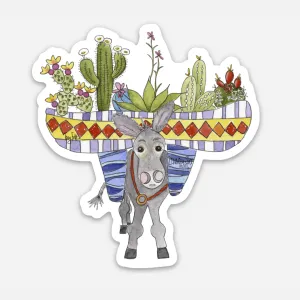 Burro Succulents Vinyl Sticker