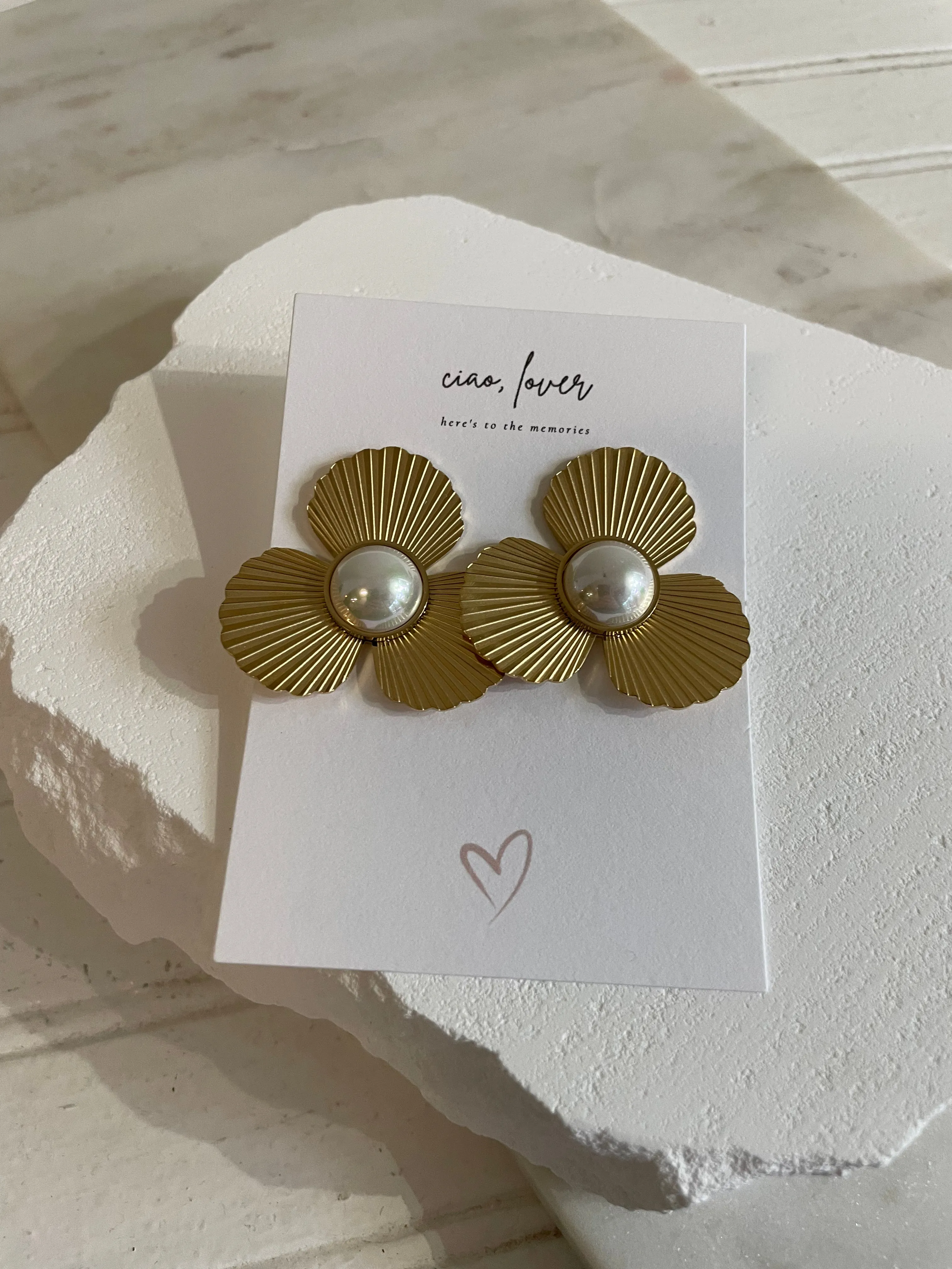 Ciao Lover - Not A Wallflower Statement Earrings