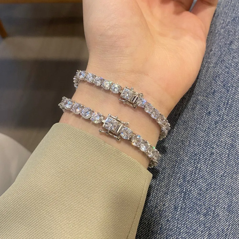 Classic tennis bracelet