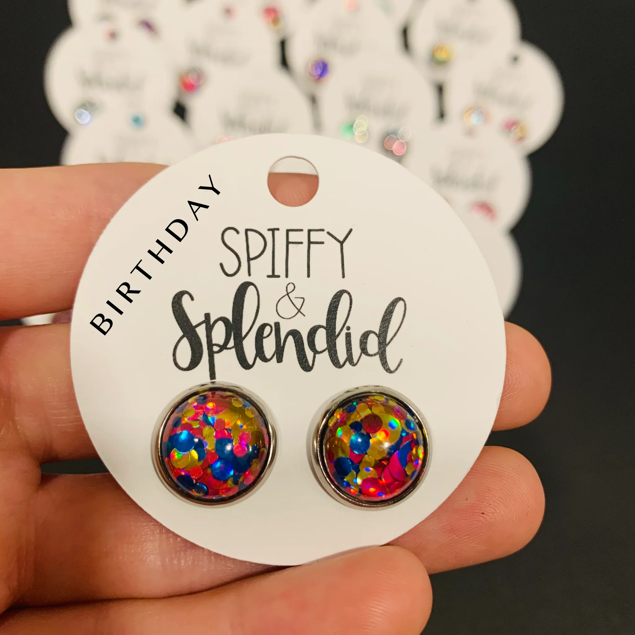 Confetti Stud Earrings