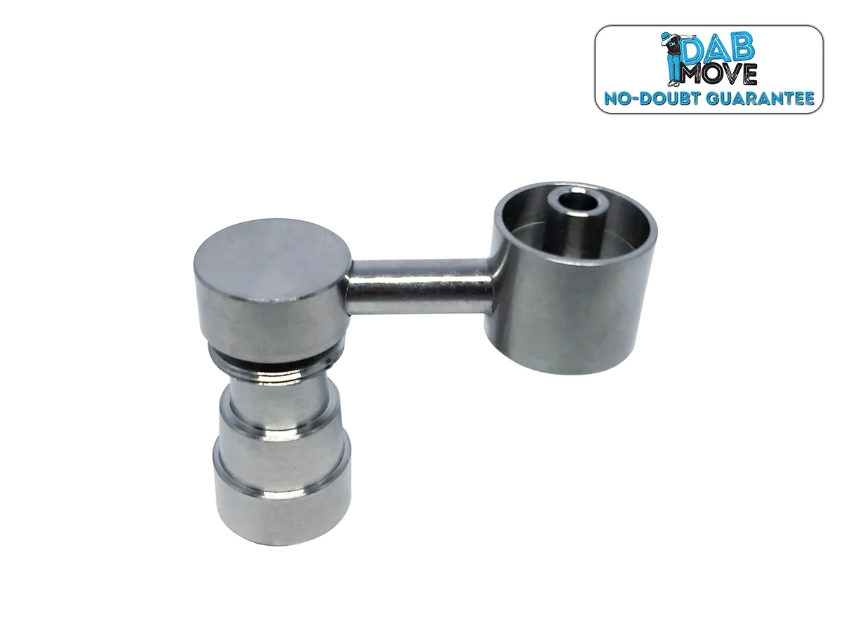 DabMove - OG2 Sidekick Hollow 4-In-1 Domeless Universal Titanium Nail - 14-18mm Male/ Female