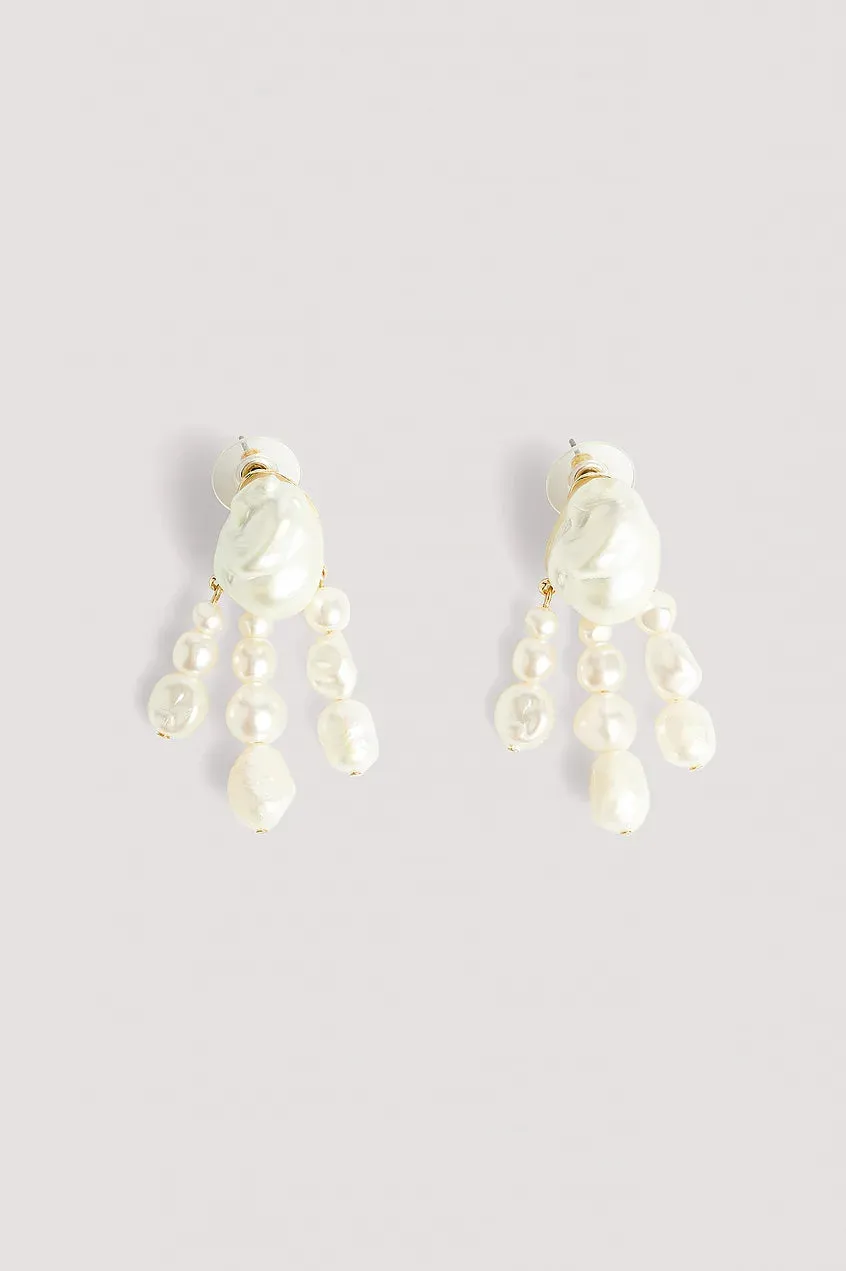 Dangle Pearl Earrings