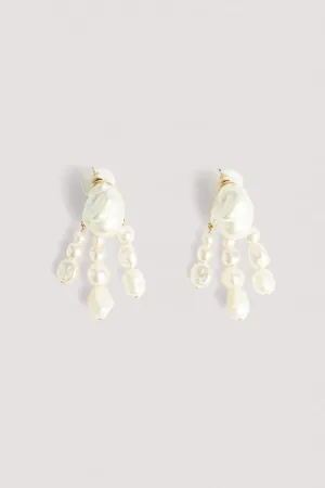 Dangle Pearl Earrings