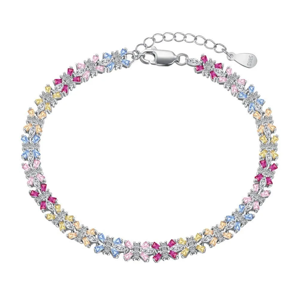 Delicate flower bracelet