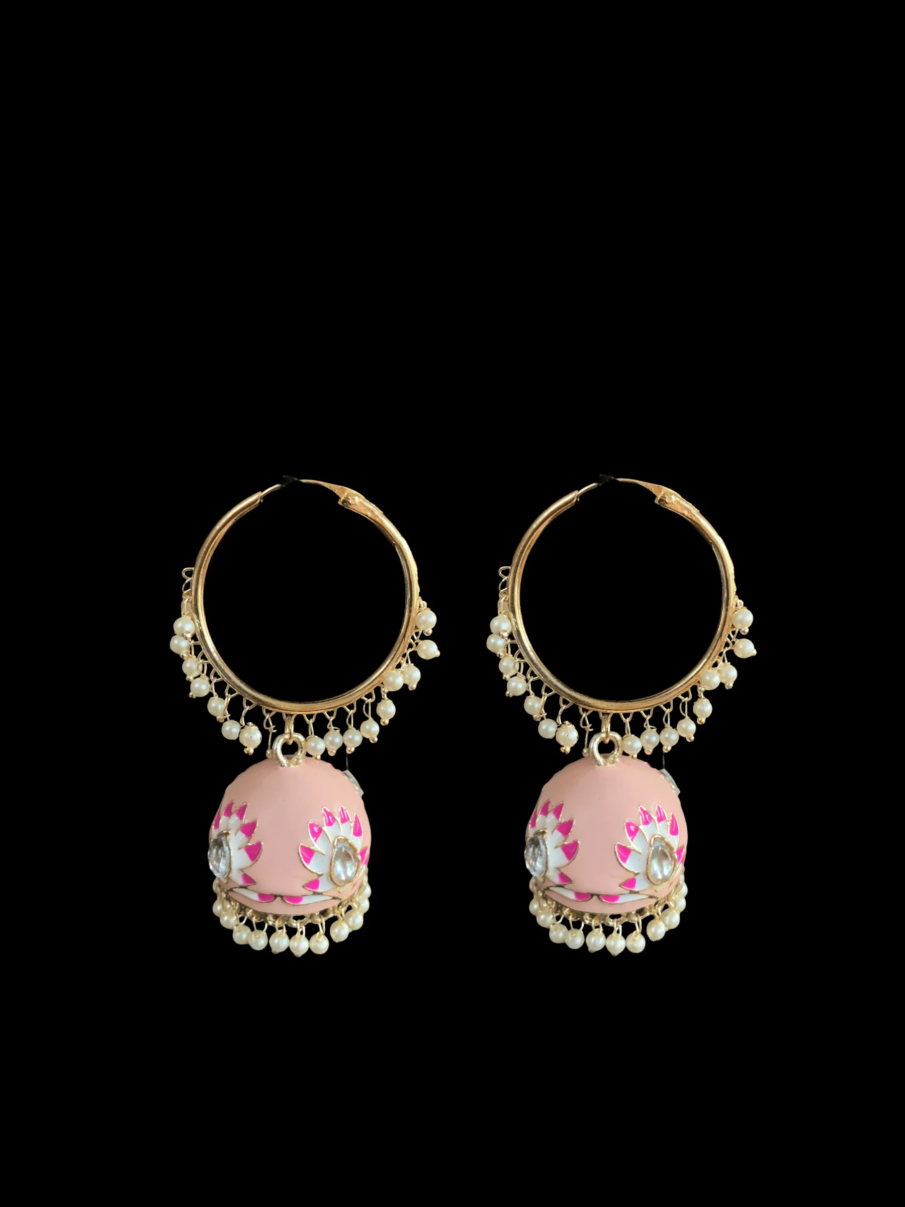 DER176 meenakari earrings