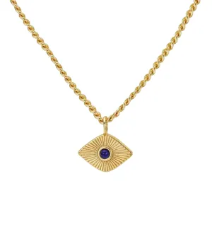 Ember Evil Eye Necklace- Gold