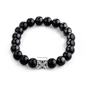 FANCIME Protection Spiritual Beads 925 Sterling Silver Bracelet