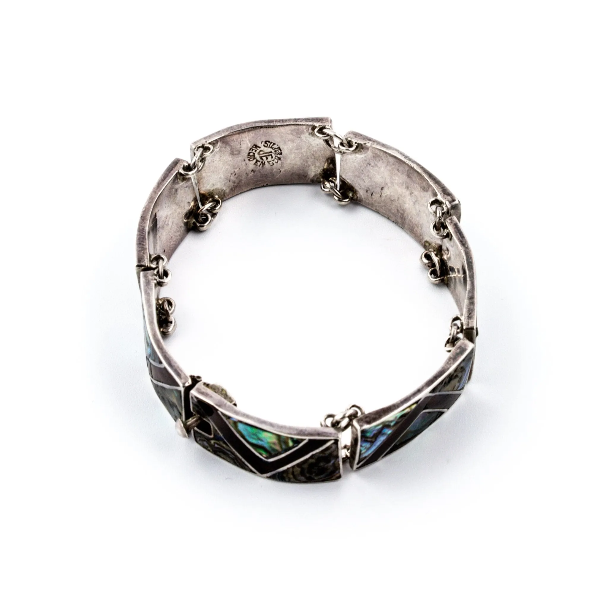 Inlay Mexican Abalone Bracelet