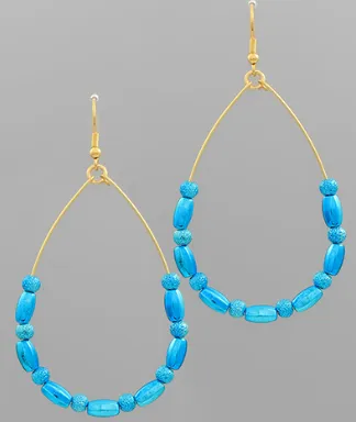 Kristin Earrings Turquoise