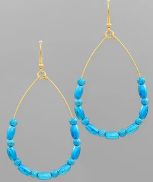 Kristin Earrings Turquoise