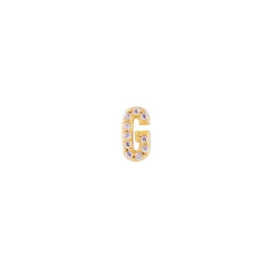 LETTER PAVE STUD - G