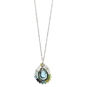 London Topaz Necklace 2357 by Michelle Pressler Jewelry