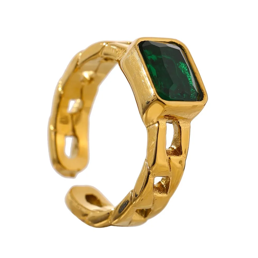 Luxurious and Elegant Emerald Inspired Jewelry Collection