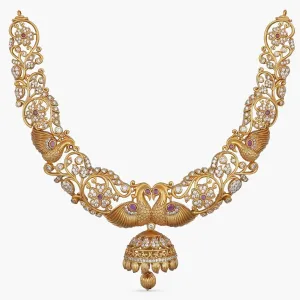 Malavika Antique Necklace Set