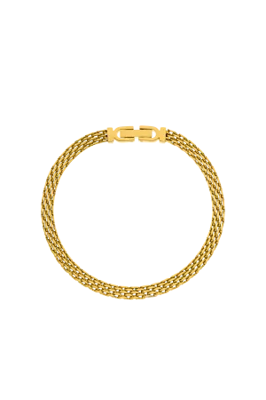 Mesh Bracelet 14K Gold Plated