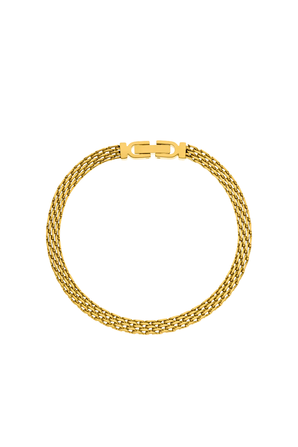 Mesh Bracelet 14K Gold Plated