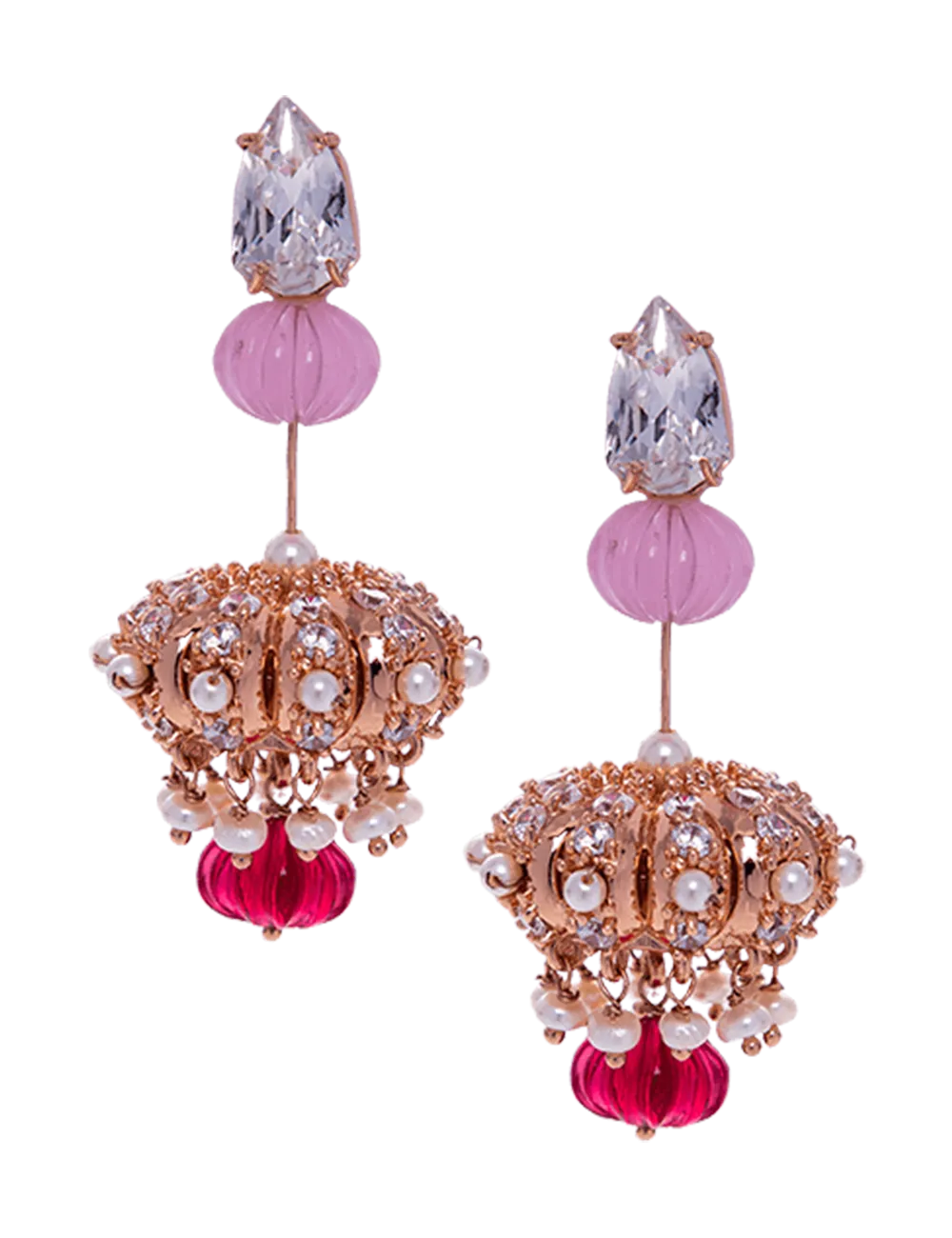 Paradis sculpte Earrings