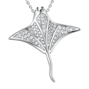 Pavé Manta Ray Pendant