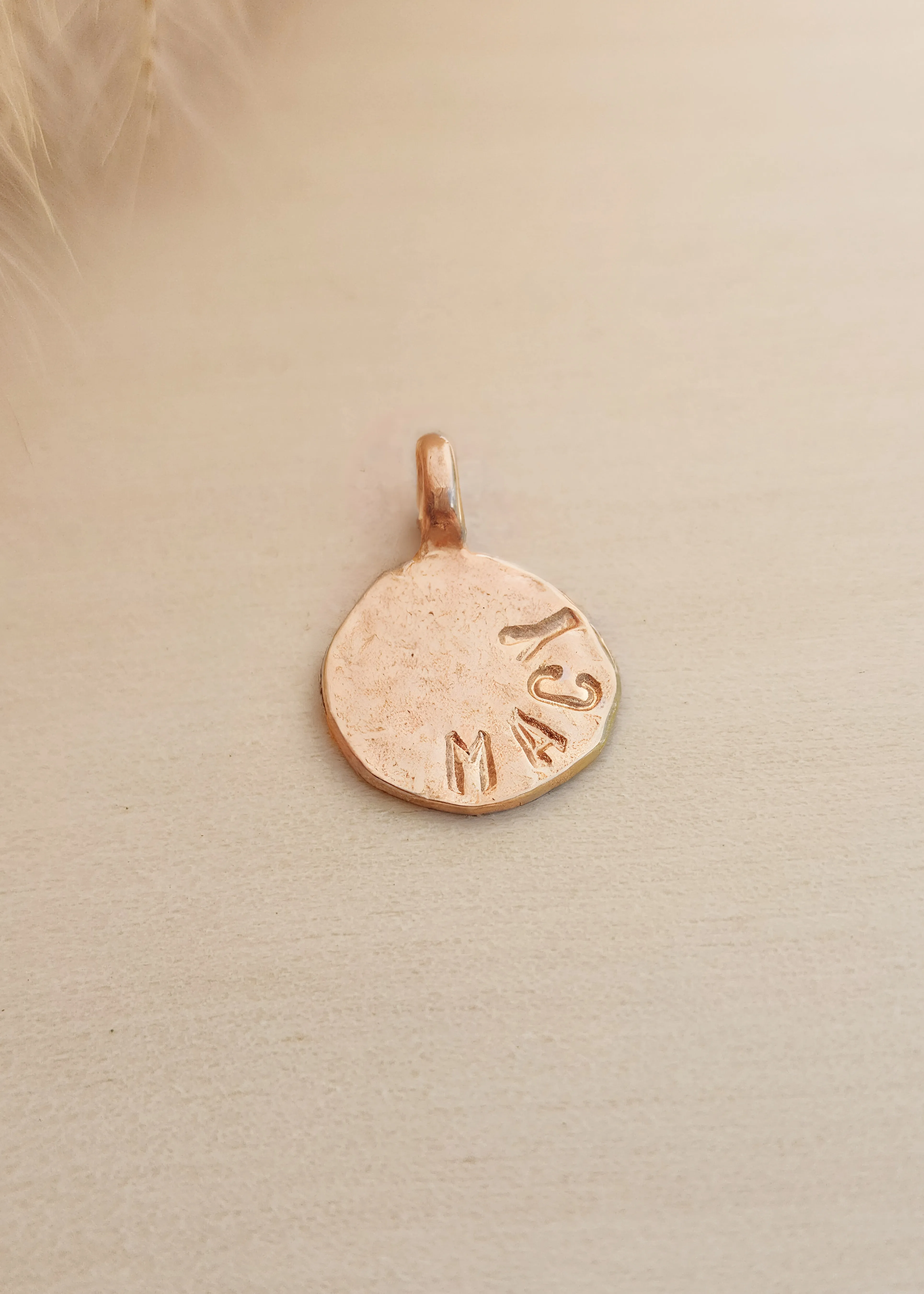 Personalized Circle Charm