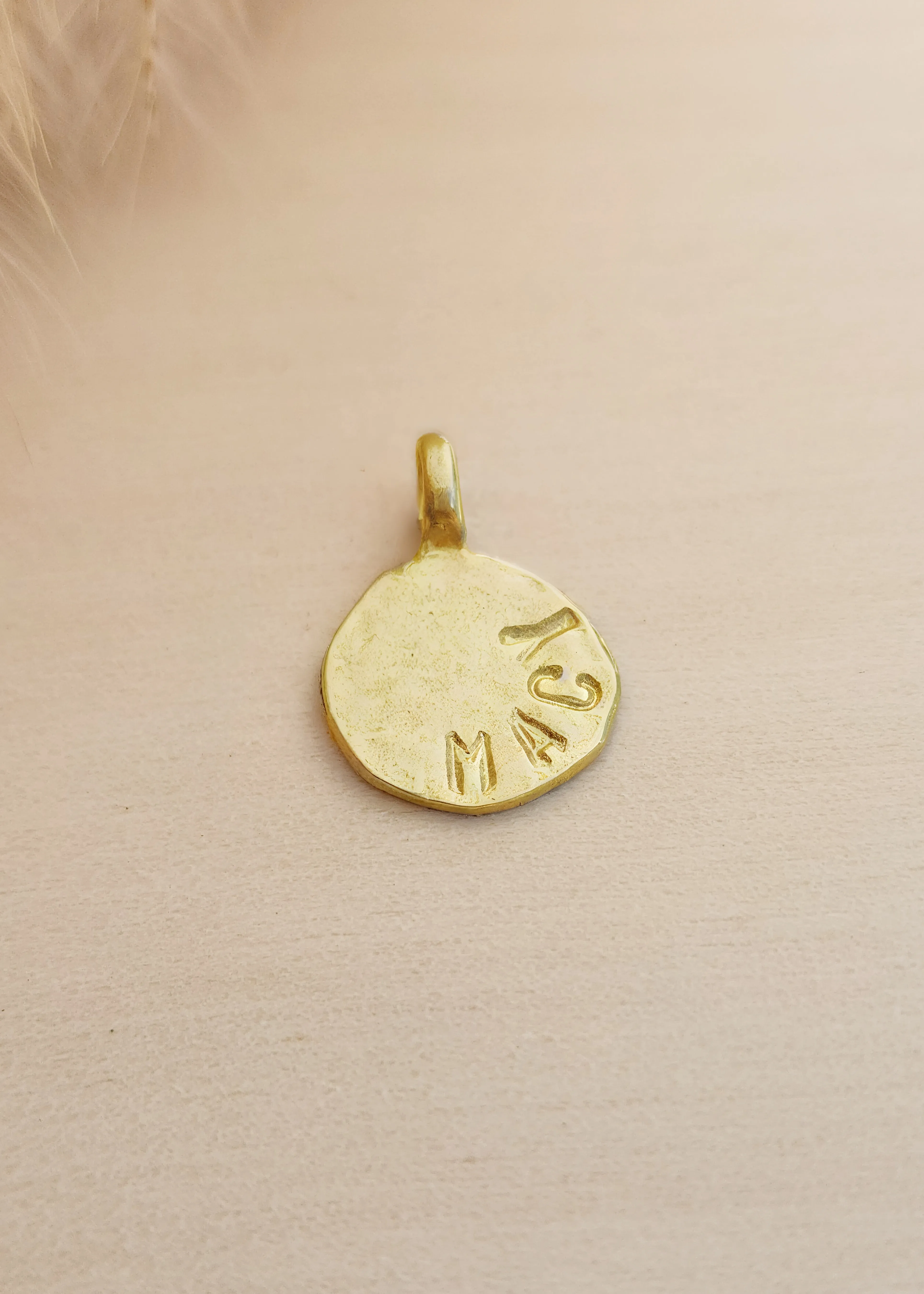 Personalized Circle Charm