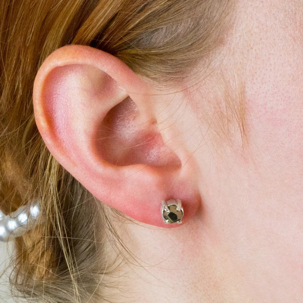 Pyrite Stud Earrings