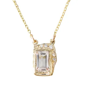 Reflection Morganite Necklace