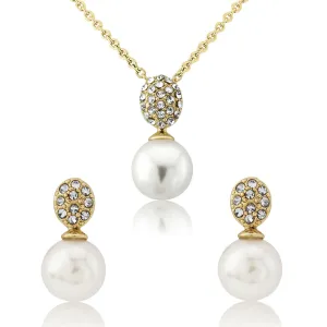 Romance in Gold Jewellery Set