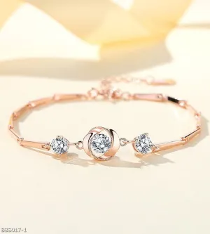 Rose zircon bracelet