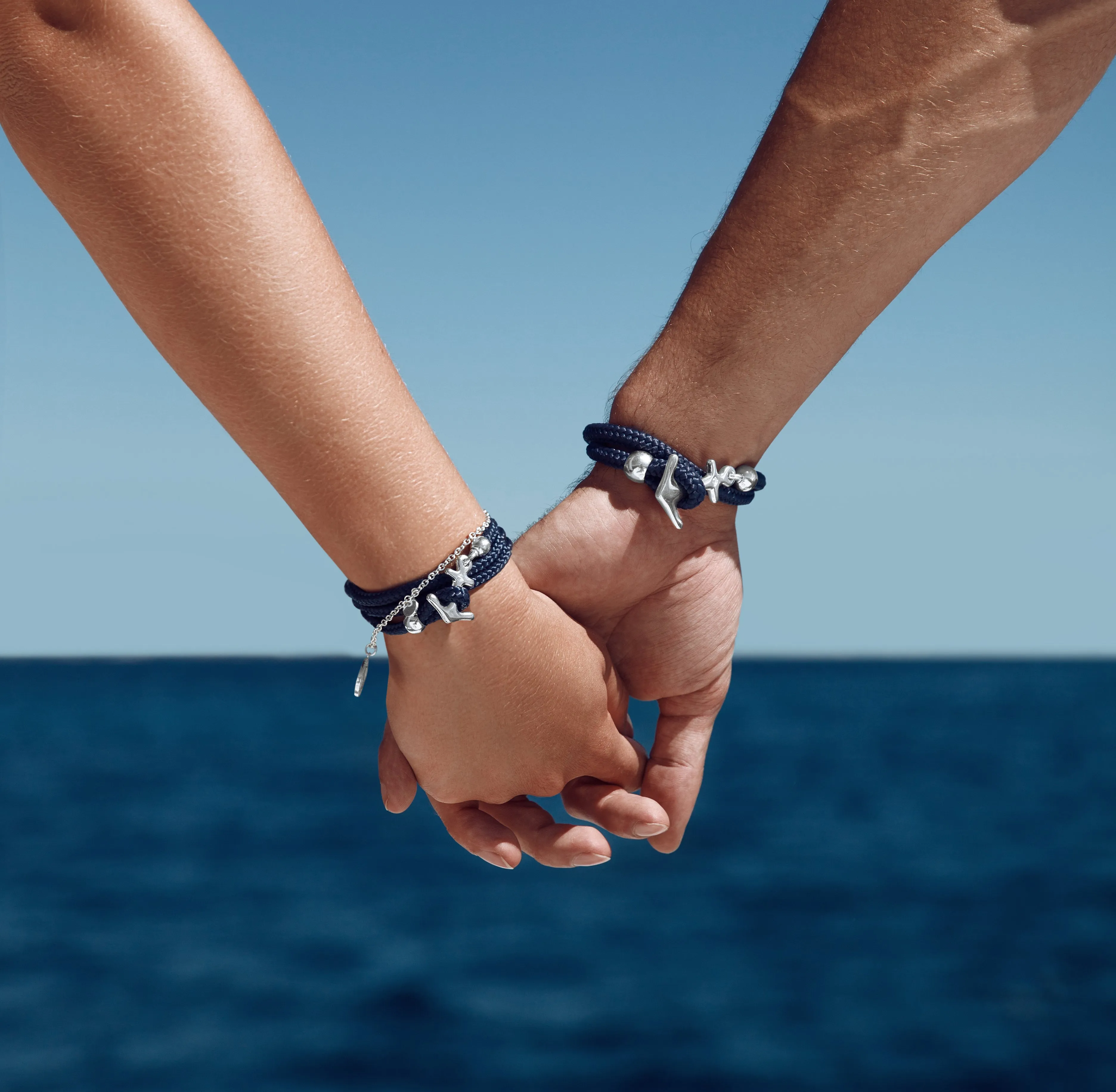 Small Anchor Bracelet in Sterling Silver