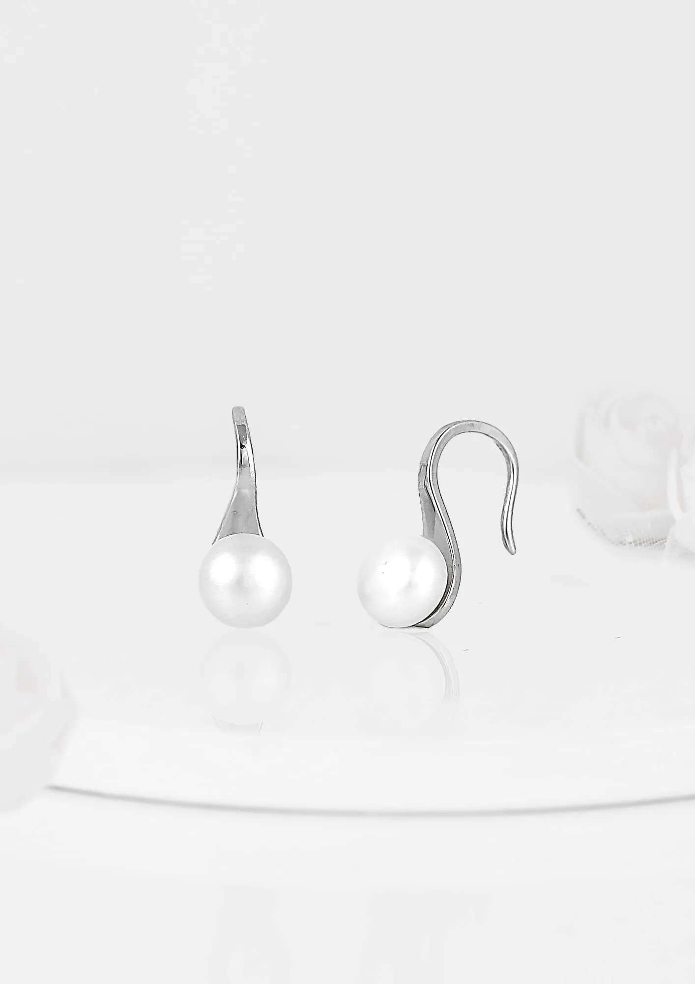 Sterling Silver Hypoallergenic Freshwater Cultured Pearl Earrings for Women