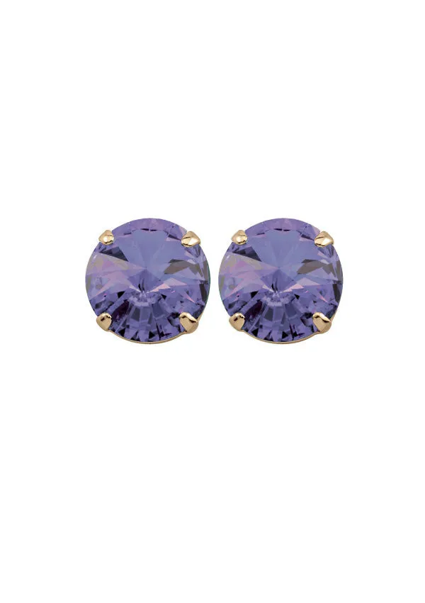 Tanzanite Rivoli Studs