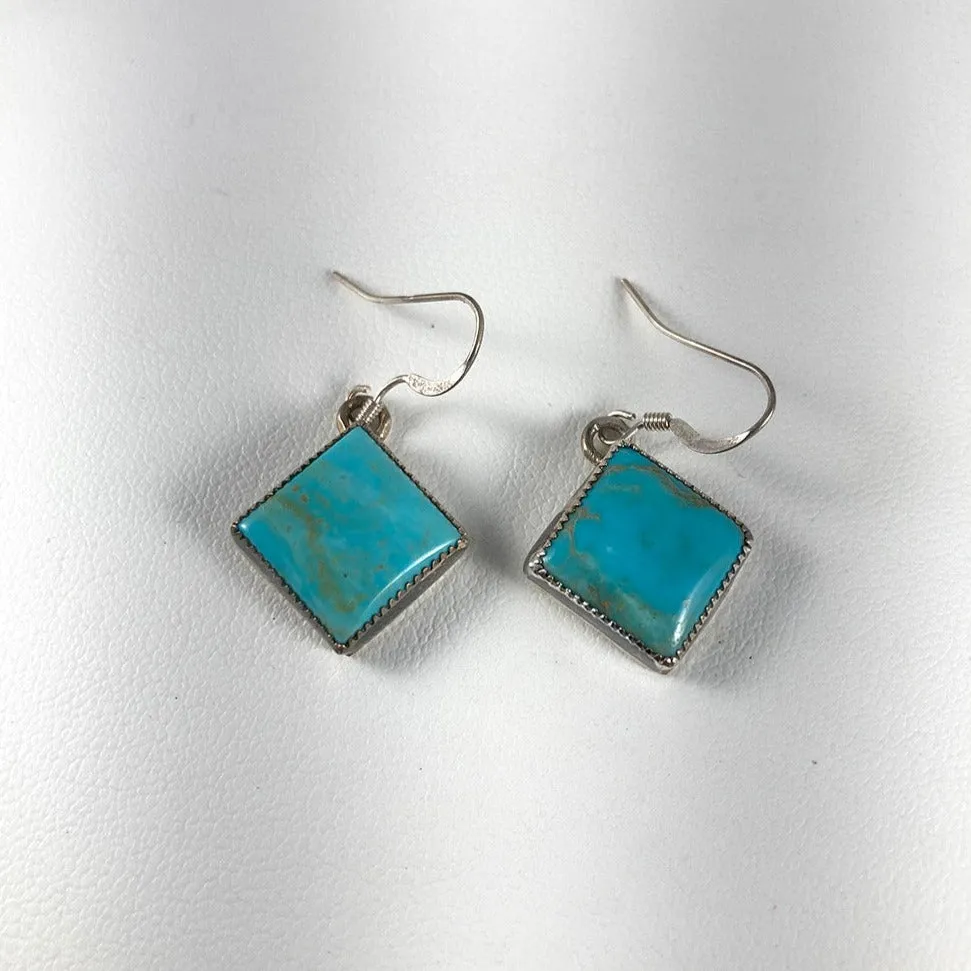 Turquoise & Sterling Silver Earrings