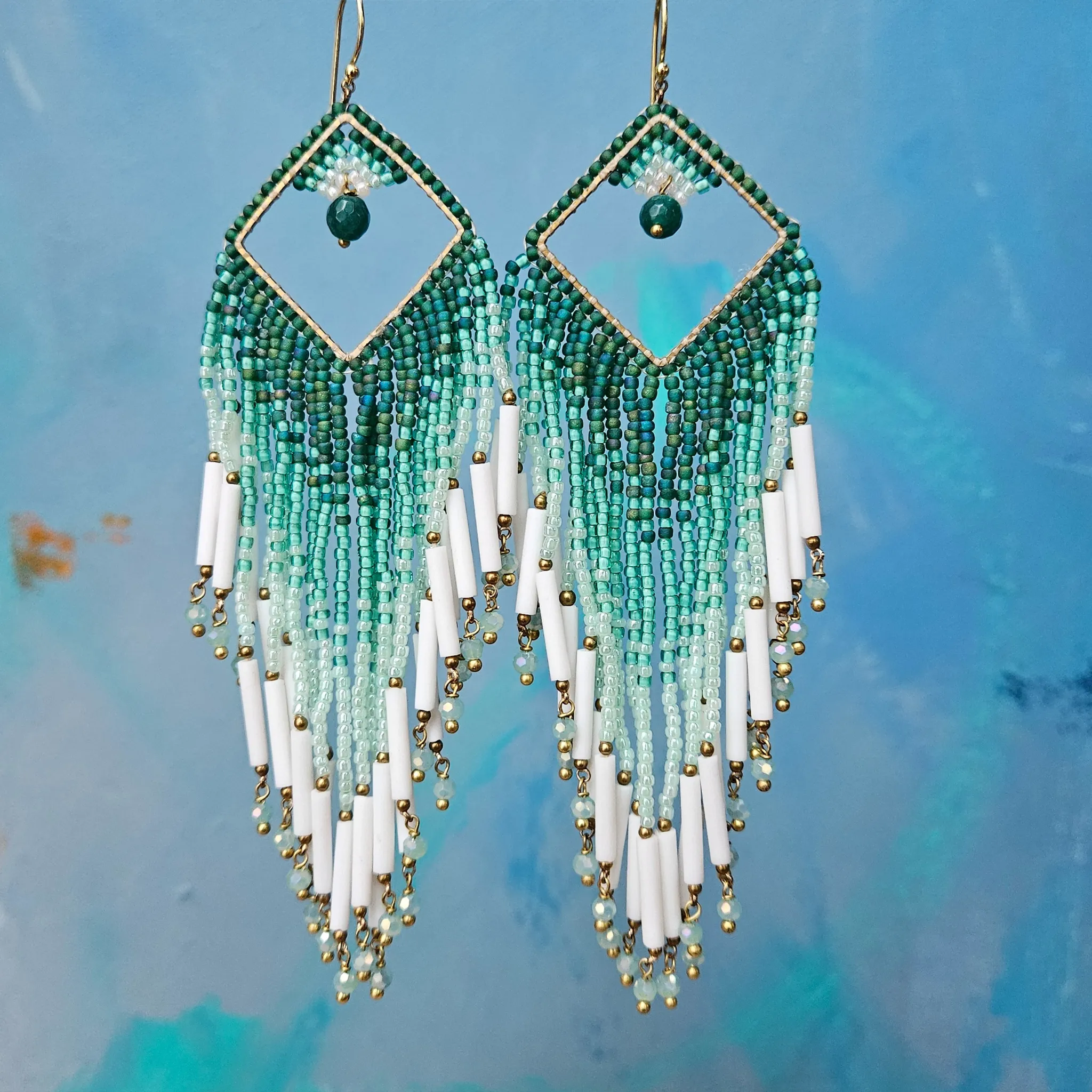 Turquoise Boho Bliss Earrings