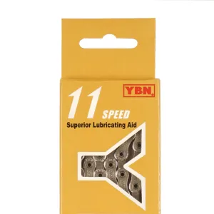 YBN 11sp Silver Chain SLA1110