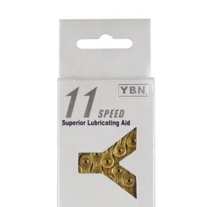 YBN 11sp Ti-Nitride Gold Chain SLA110